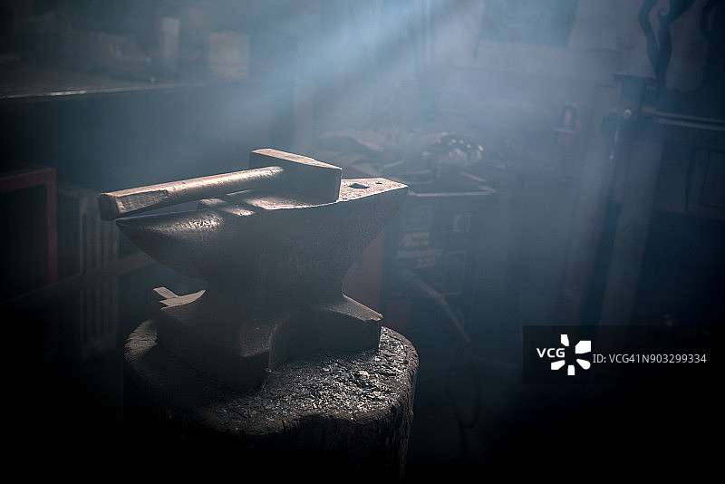 铁匠艺术家工作室图片素材