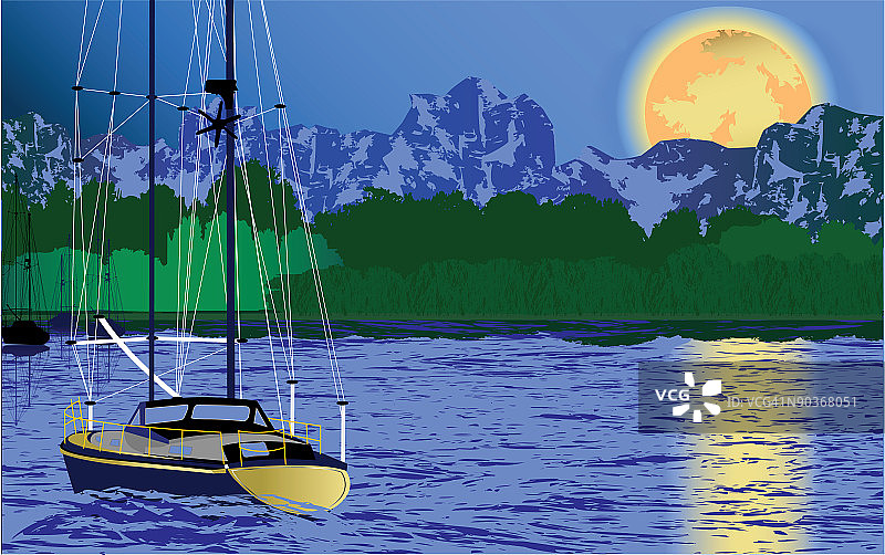 扬帆起航，追逐冒险！图片素材