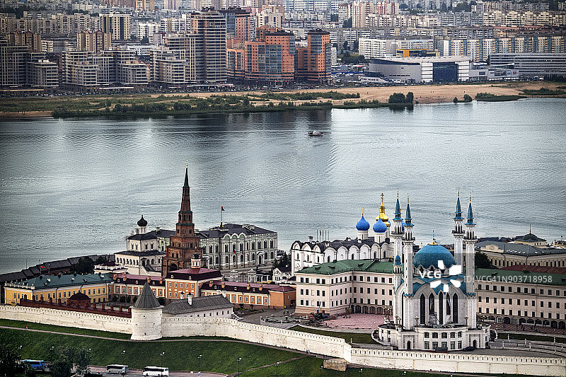 航拍喀山图片素材