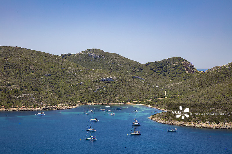 巴利阿里群岛卡夫雷拉岛图片素材