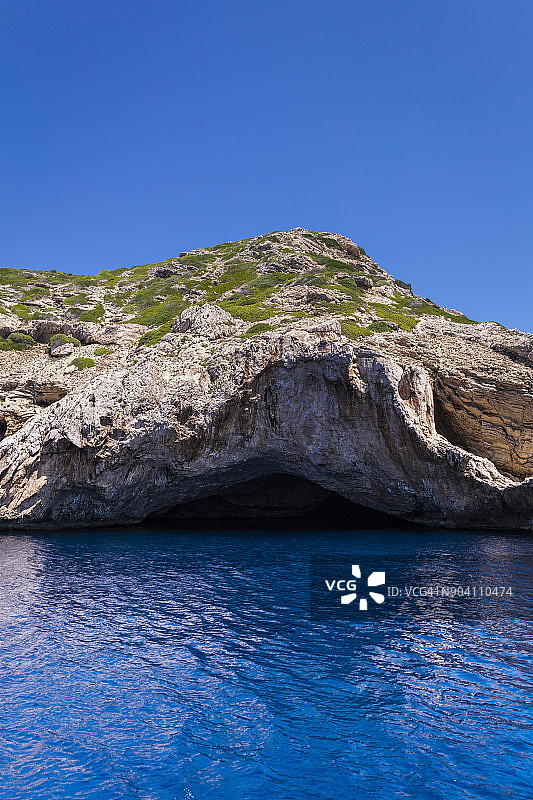 蓝色洞穴 - 卡夫雷拉岛图片素材