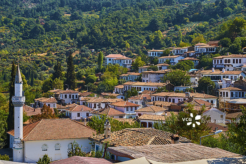 土耳其伊兹密尔省希林斯传统村落图片素材