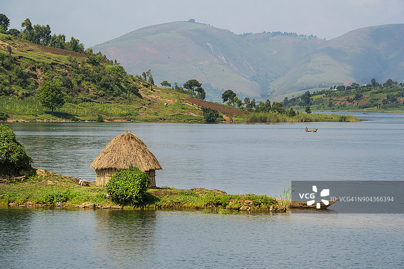 刚果基伍湖海岸线图片素材