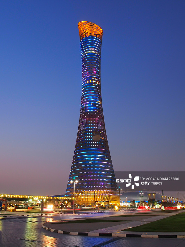 卡塔尔多哈的阿斯拜尔塔图片素材