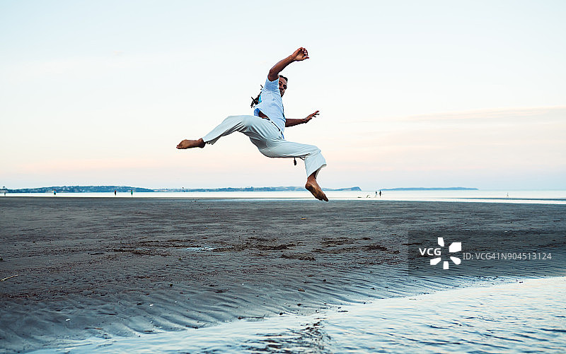 练习卡波耶拉图片素材