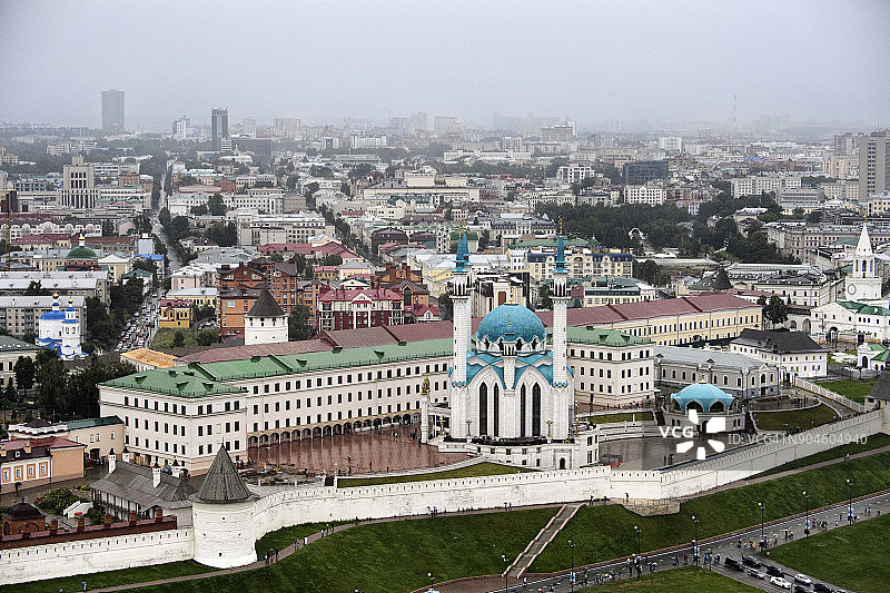 航拍喀山图片素材