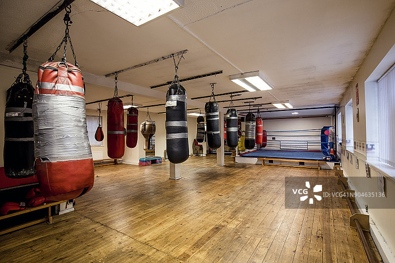拳击台与健身房图片素材