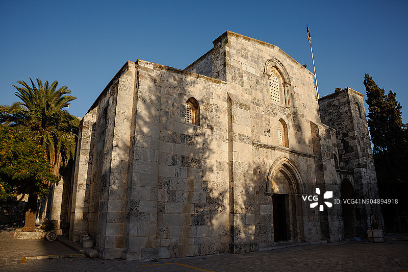 耶路撒冷老城的圣安妮教堂图片素材