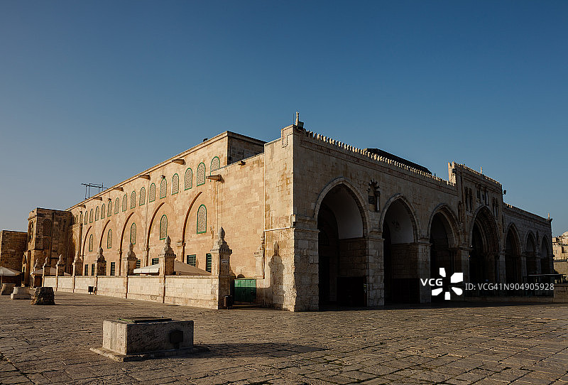 耶路撒冷的阿克萨清真寺图片素材