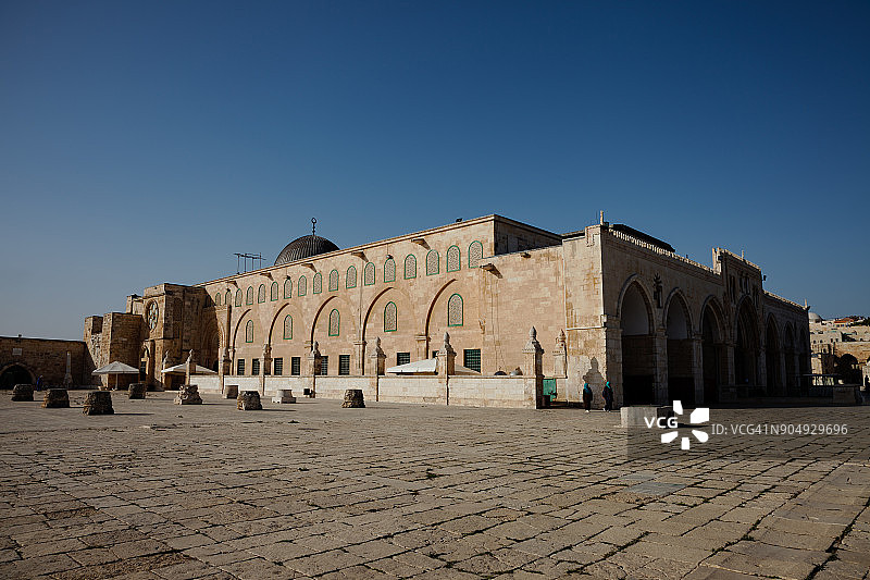 耶路撒冷的阿克萨清真寺图片素材