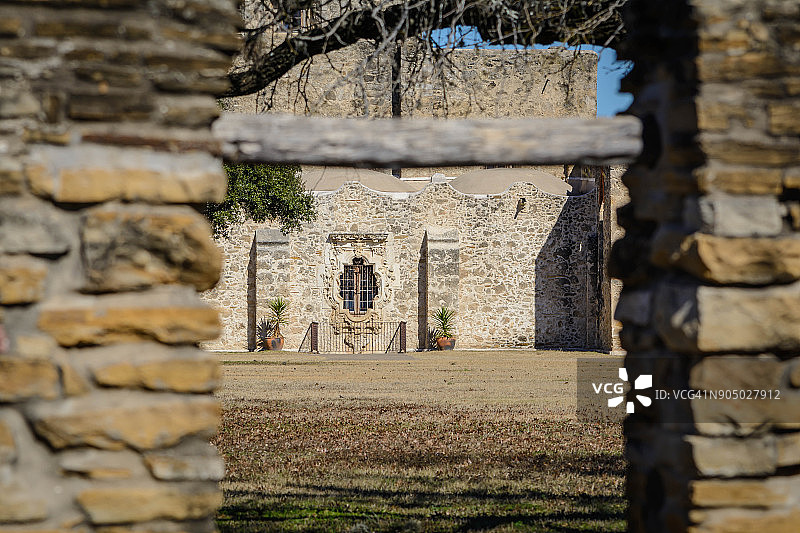 圣何塞教堂的玫瑰窗图片素材