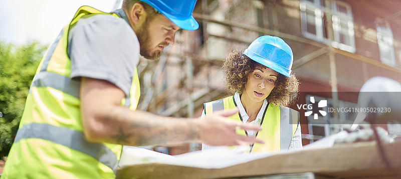建筑工地会议图片素材
