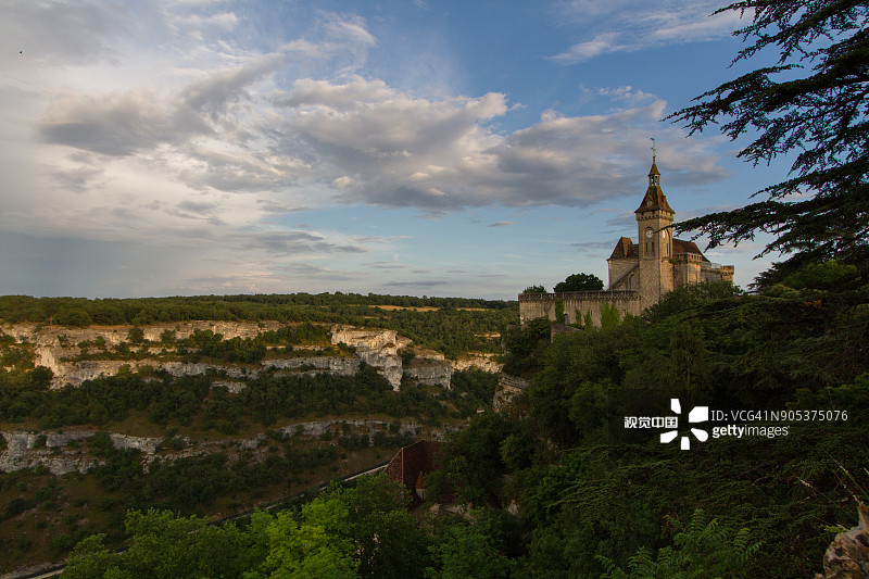 法国罗卡马杜尔图片素材