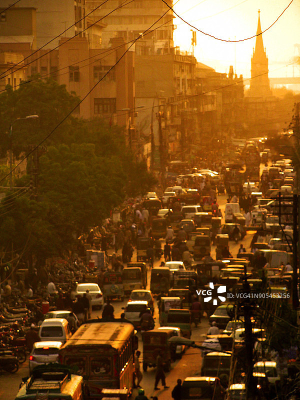 卡拉奇街头图片素材