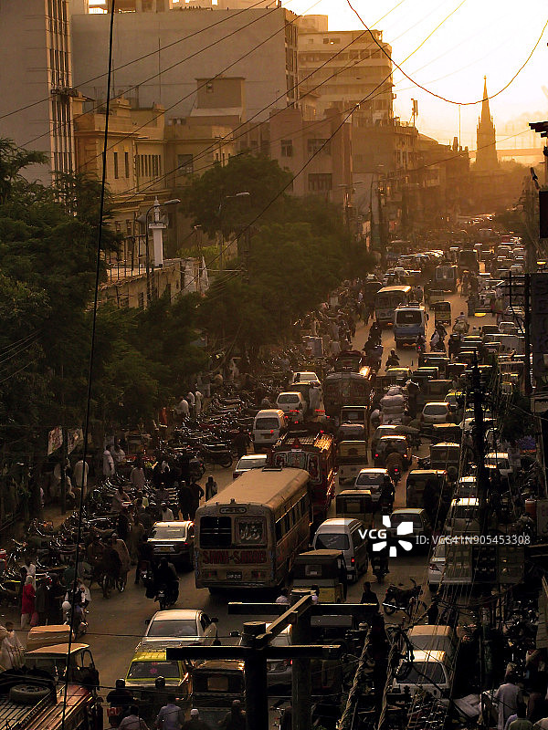 卡拉奇街头图片素材
