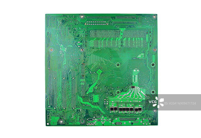 绿色电脑主板图片素材