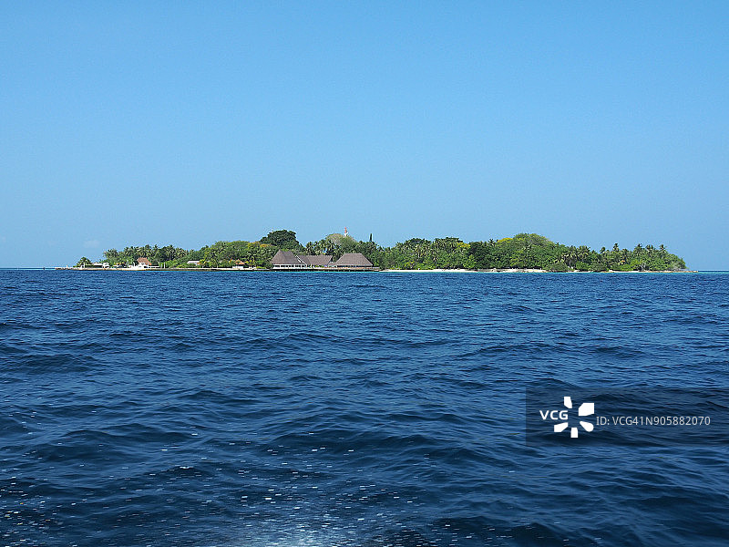 班度士岛，马尔代夫图片素材