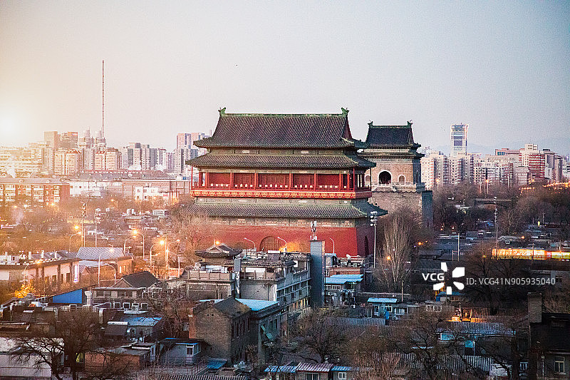 北京鼓楼图片素材