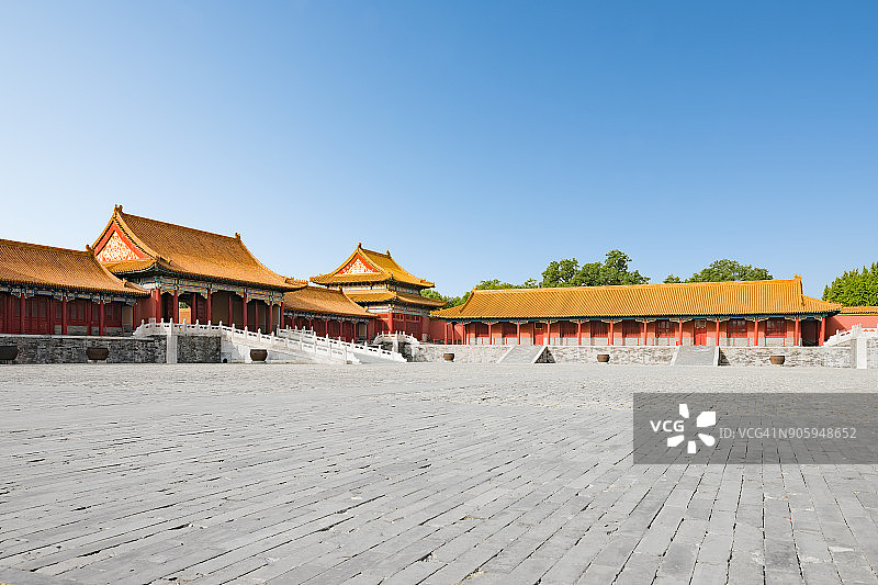 北京故宫，联合国教科文组织世界遗产图片素材