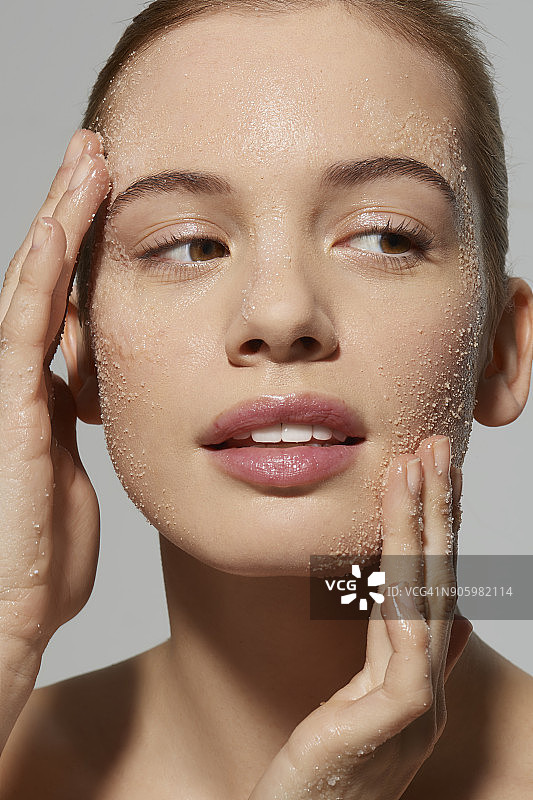 每日美容护肤流程图片素材