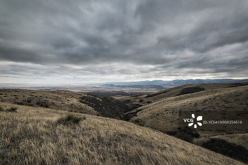 落基山脉山麓景观图片素材