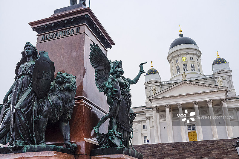 赫尔辛基路德大教堂图片素材