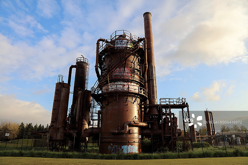 煤气厂公园图片素材