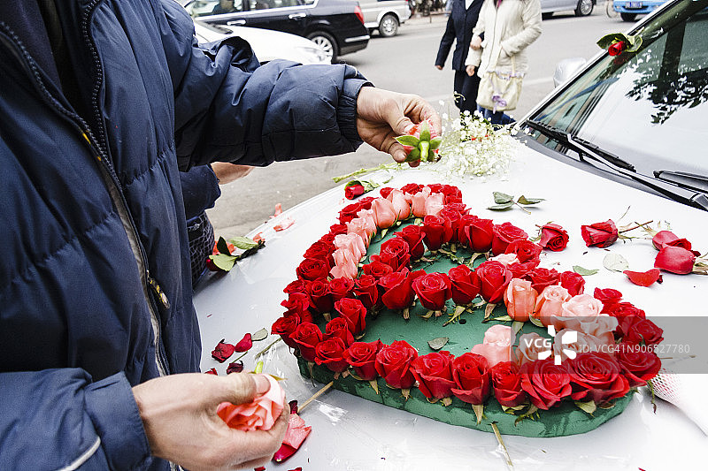 装饰新婚花车图片素材