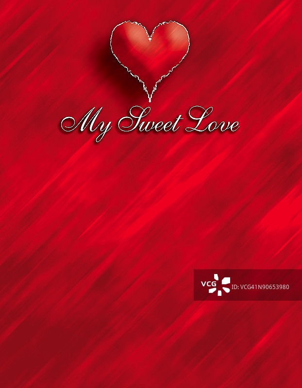 大号情诗信纸底纹图片素材