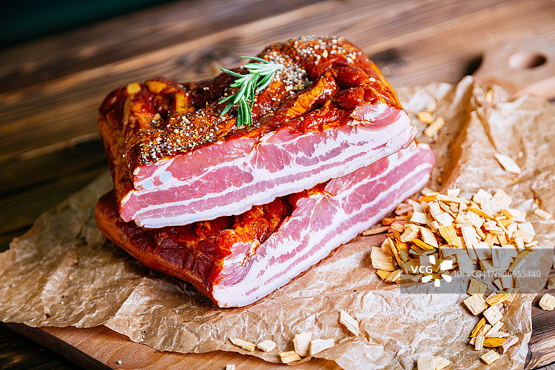 烟熏肉制品图片素材