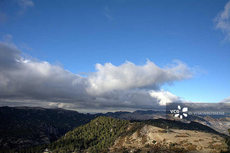 埃尔斯港自然公园的暴风雨图片素材
