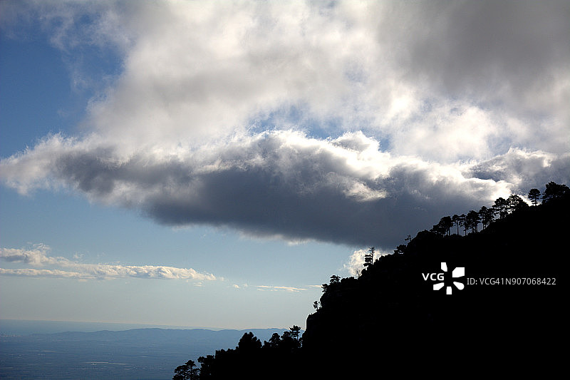 埃尔斯港自然公园的暴风雨图片素材