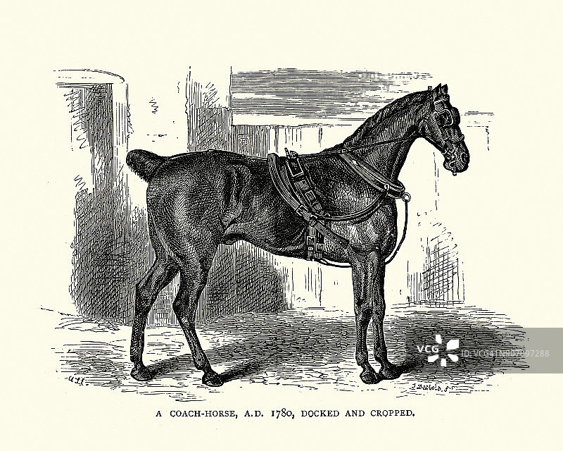 18世纪的马车图片素材