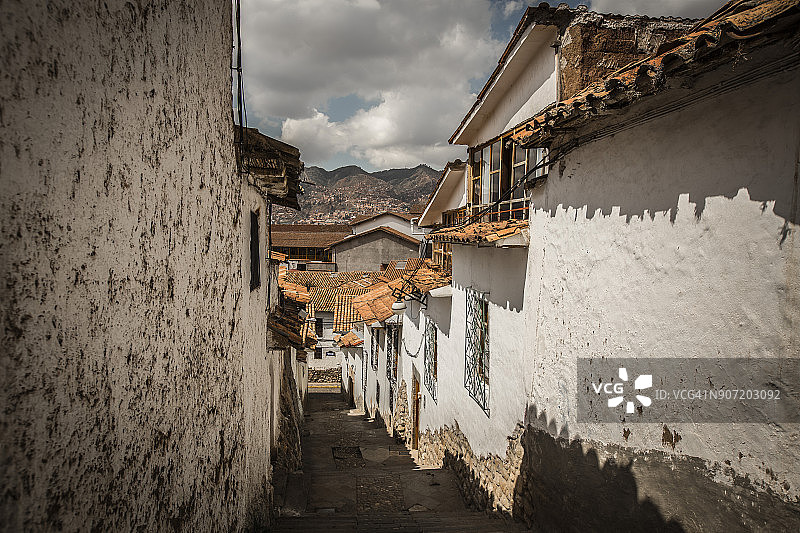 圣布拉斯-库斯科市-秘鲁图片素材