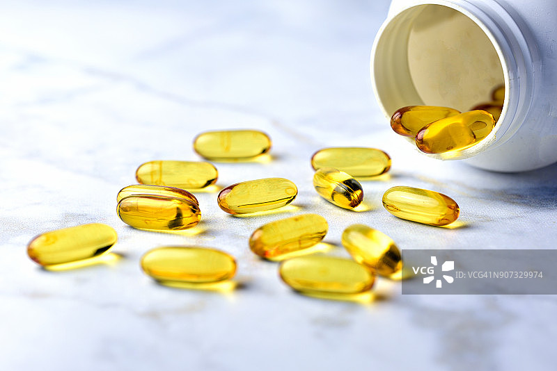 鱼油胶囊图片素材