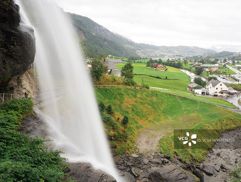 斯泰因斯达尔瀑布图片素材