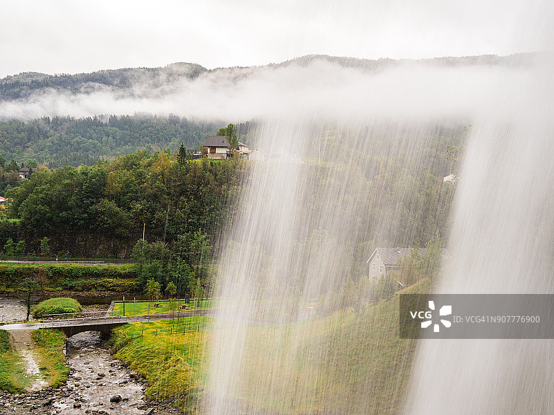 斯泰因斯达尔瀑布图片素材