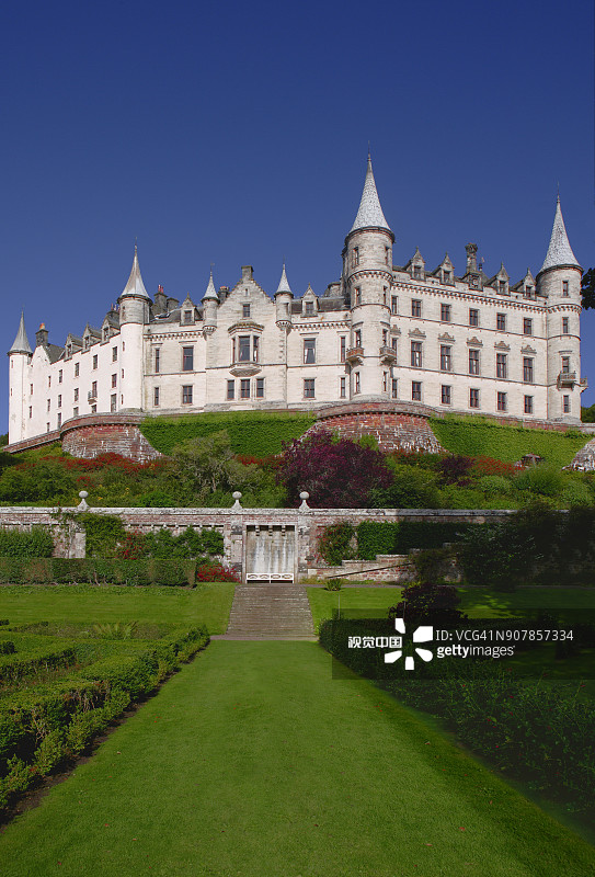 苏格兰邓罗宾城堡图片素材