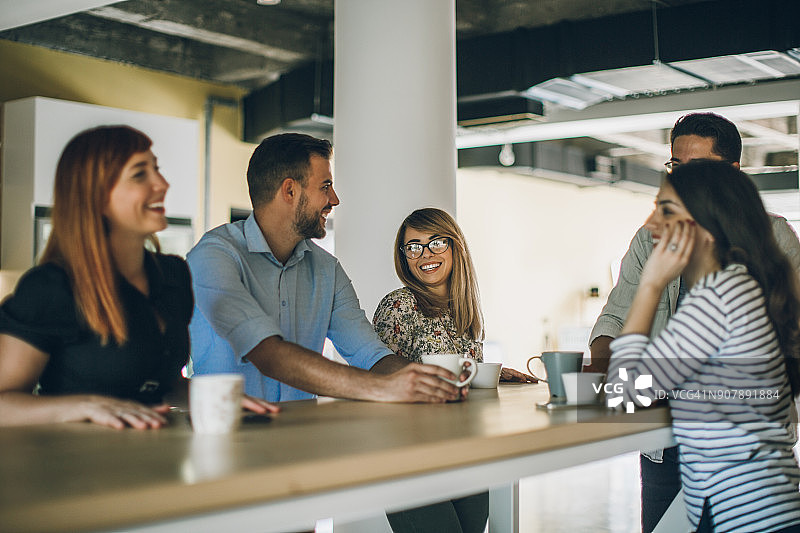 办公室暂停时间图片素材