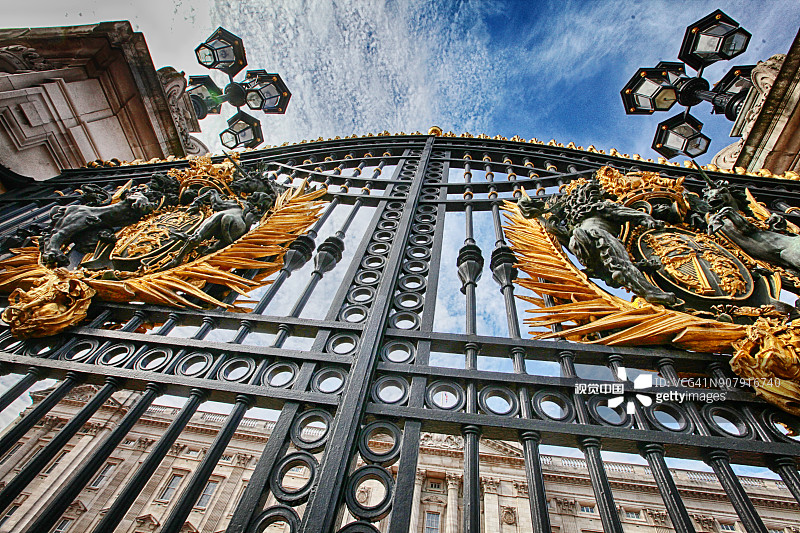 白金汉宫大门图片素材