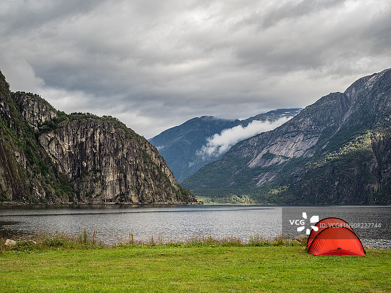 艾于峡湾，挪威图片素材