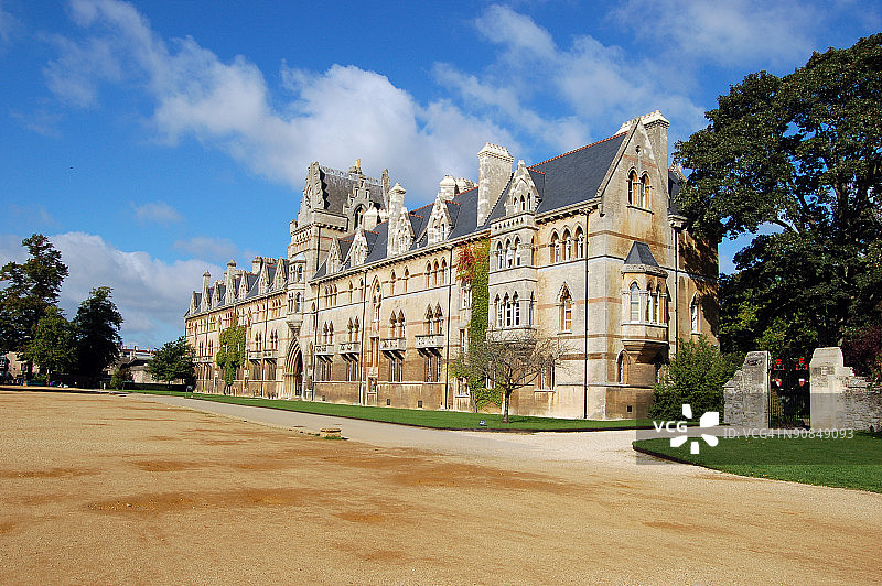 牛津大学基督教堂学院图片素材