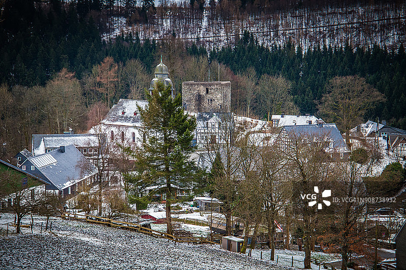 诺尔德瑙村图片素材