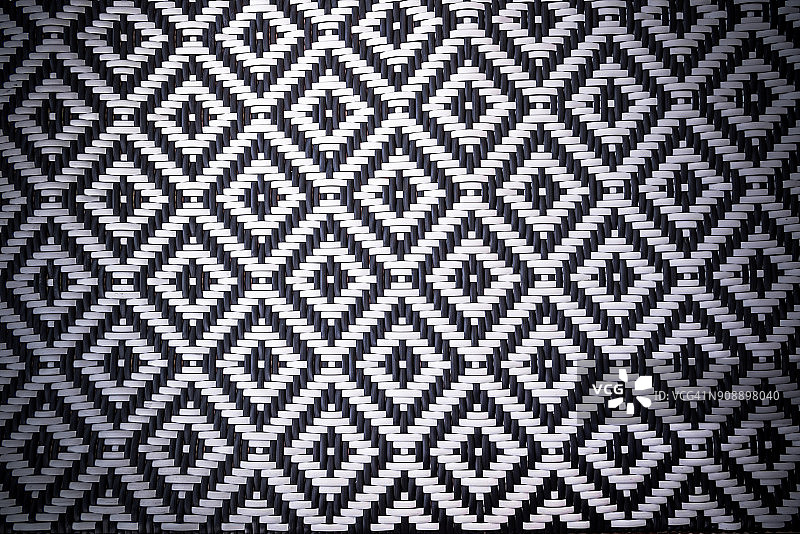 黑白无缝编织纹理图片素材