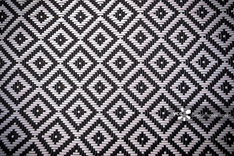 黑白无缝编织纹理图片素材