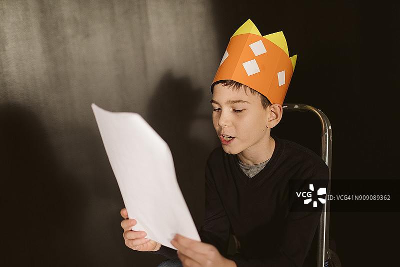 学校戏剧排练图片素材