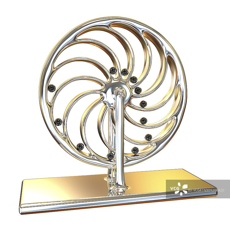 达芬奇的永动机图片素材