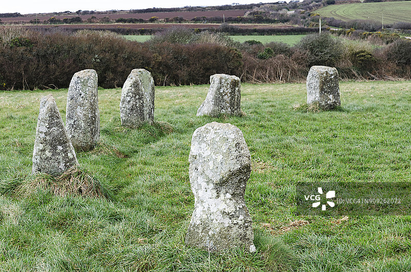 新石器时代石圈图片素材
