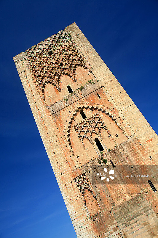 哈桑塔 – 摩洛哥拉巴特图片素材