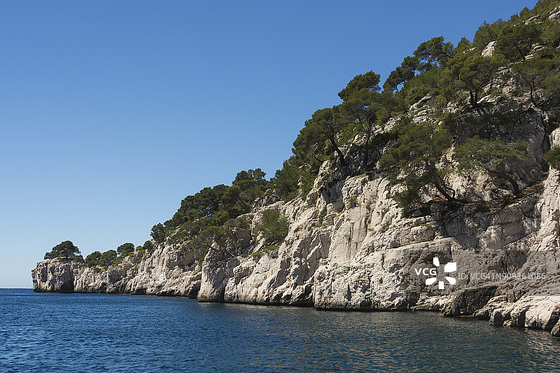 地中海皮亚纳海湾风光图片素材